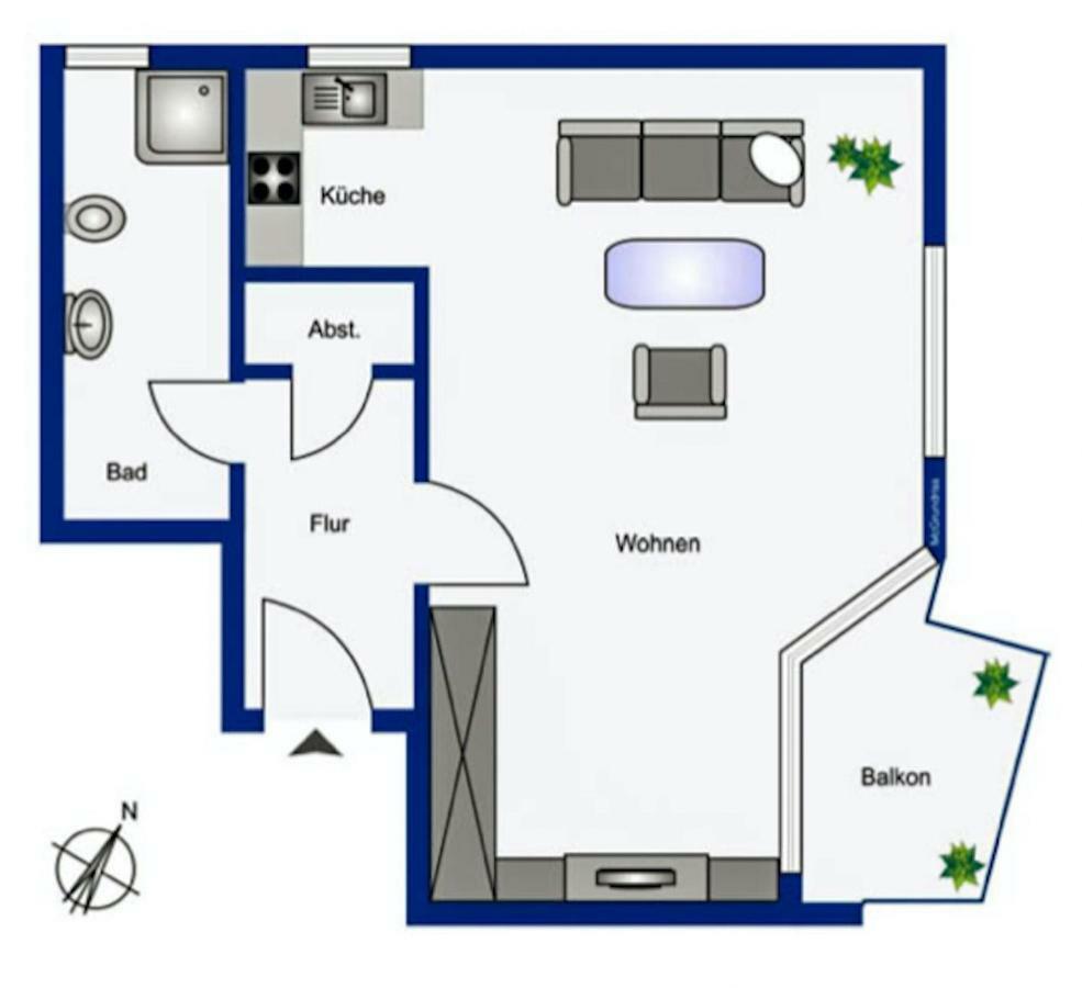 Apartment Am Denzenberg Tübingen Eksteriør billede